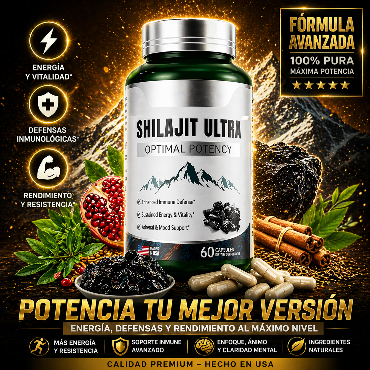 SHILAJIT | PARA QUIENES BUSCAN SENTIRSE AL MAXIMO